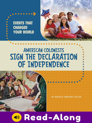 cover image of American Colonists Sign the Declaration of Independence